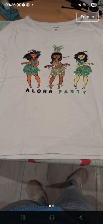 T shirt 8 ans kiabi
