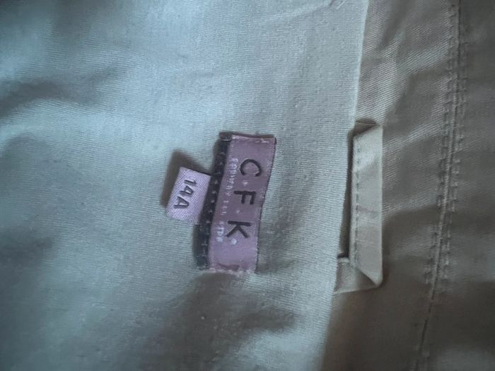 Trench fille beige taille 14ans - photo numéro 3