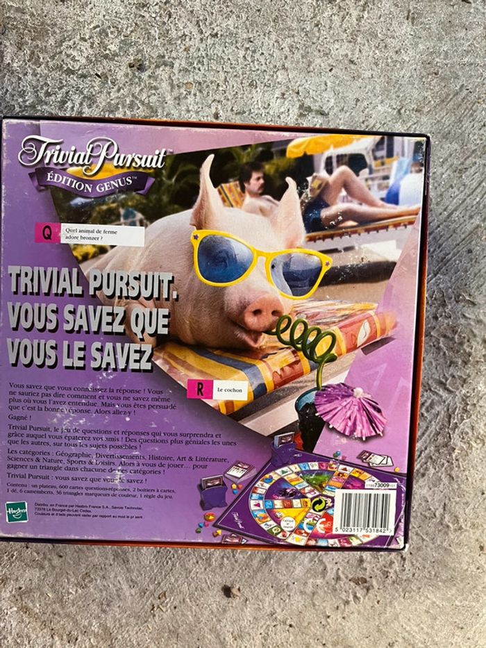 Jeu trivial pursuit - photo numéro 2