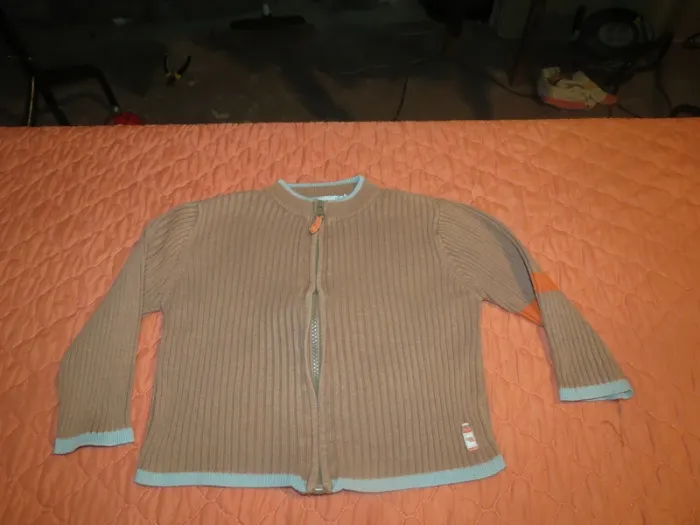 gilet a zippé garçon 24 mois - photo numéro 2