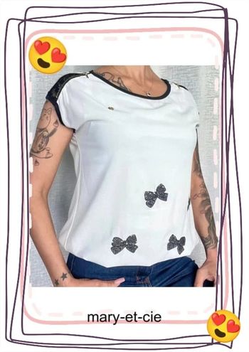SOLDÉ - Blouse manches courtes taille M - Rinascimento