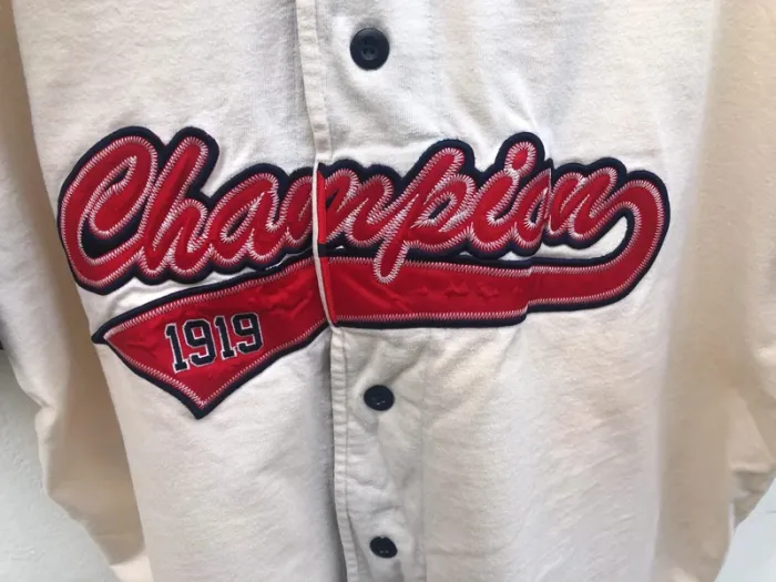 Chemise shirt retro baseball Champion mens XXL - photo numéro 4