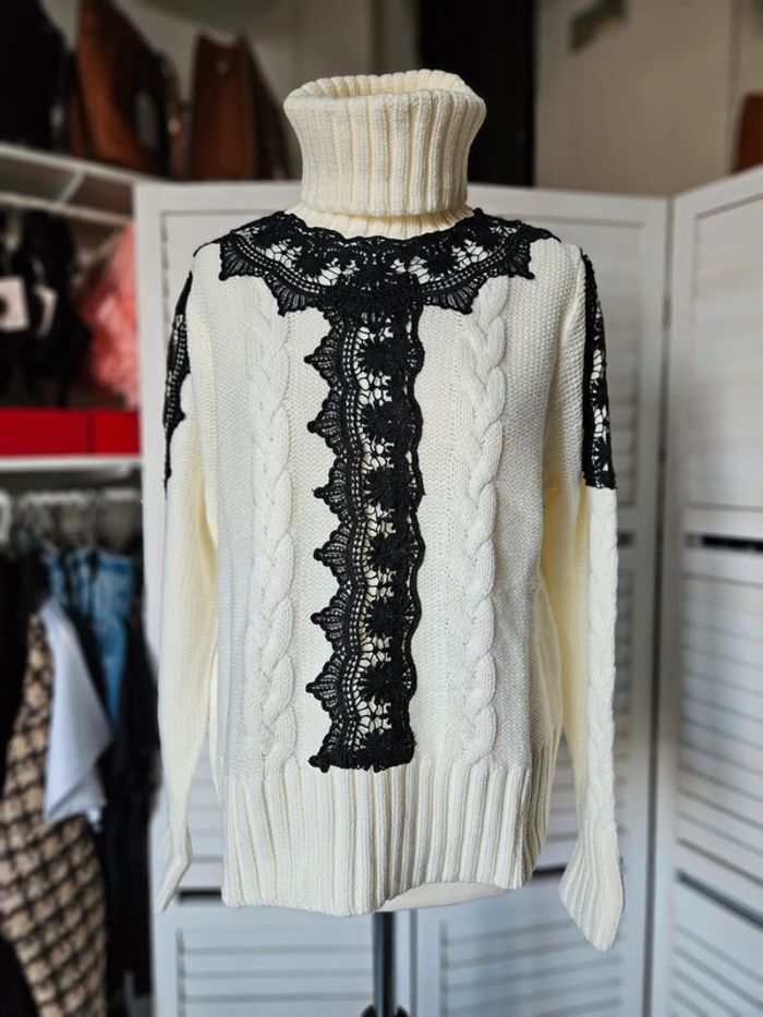 Pull col roulé T.M/L - photo numéro 3