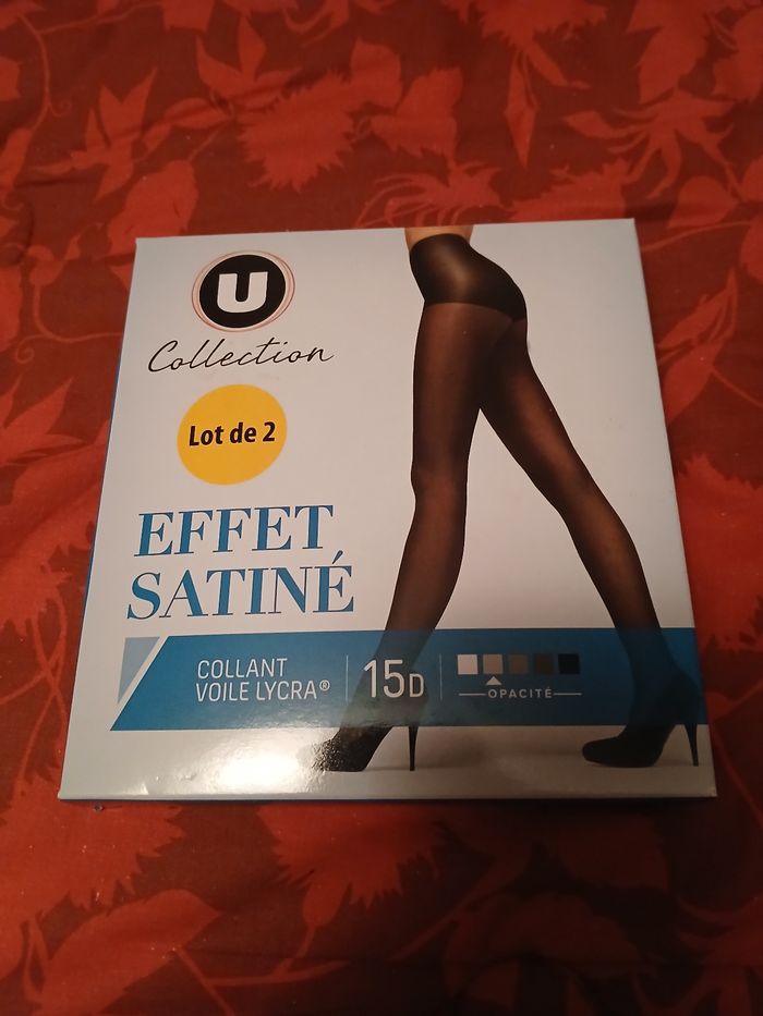 Lot de 2 collant femme