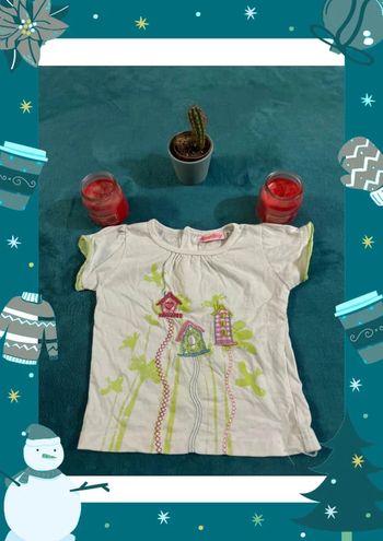 Tee shirt manche courte tom et kiddy taille 12 mois