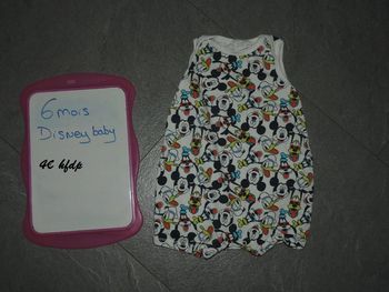combinaison disney baby taille 6 mois