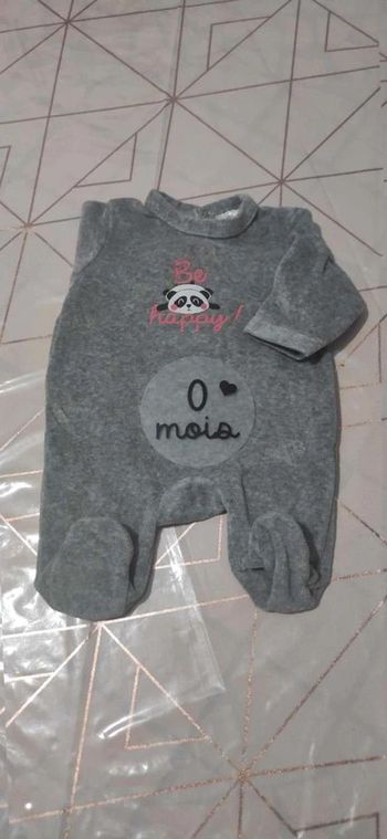 Pyjama panda naissance 0 mois