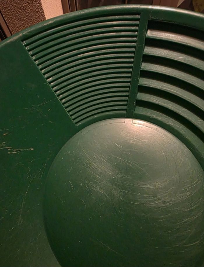 Batée orpaillage verte neuve - photo numéro 8