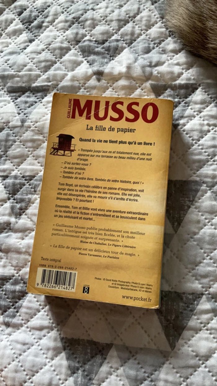 #la fille de papier Guillaume Musso. ) - photo numéro 3