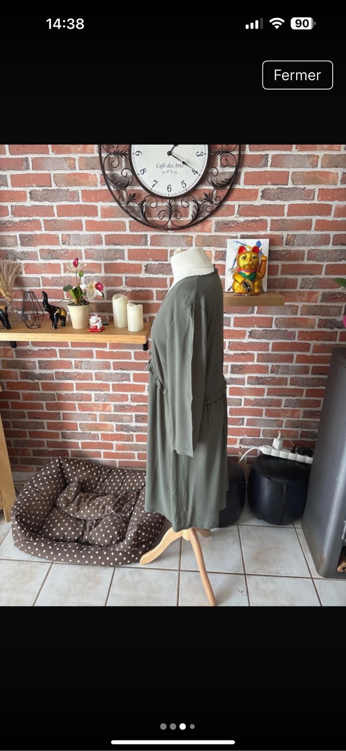 Robe Kiabi manche longue t 40 - photo numéro 3