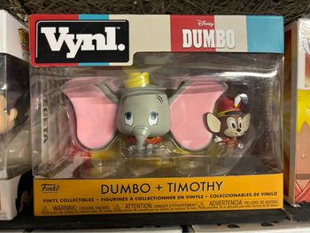 Figurine Disney : Dumbo + Timothy - Vynl