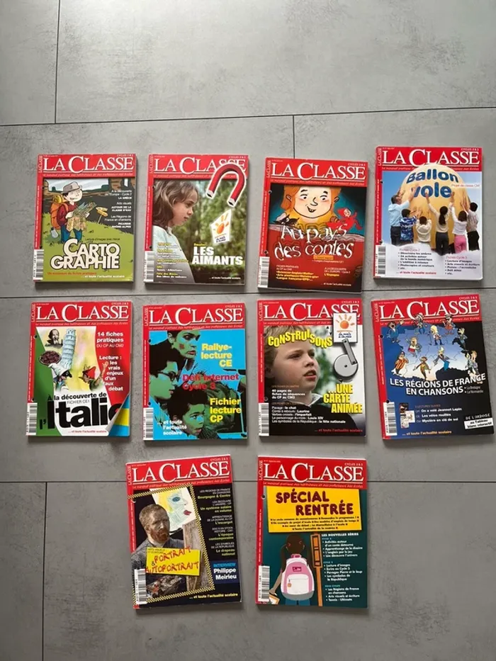 10 revues La classe cycle 2 et 3