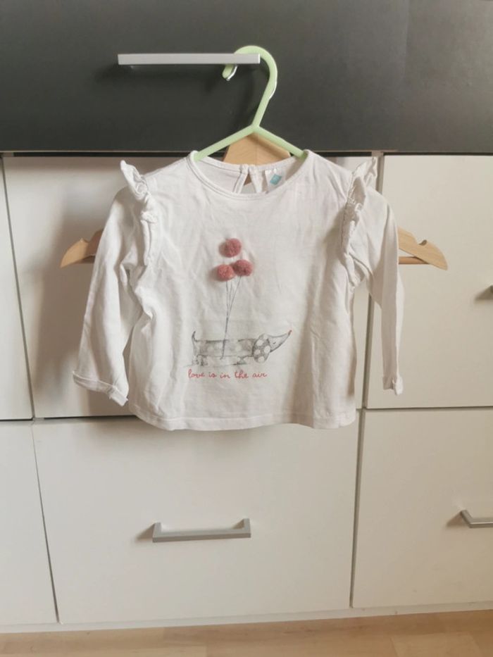 Haut manches longues 12 mois