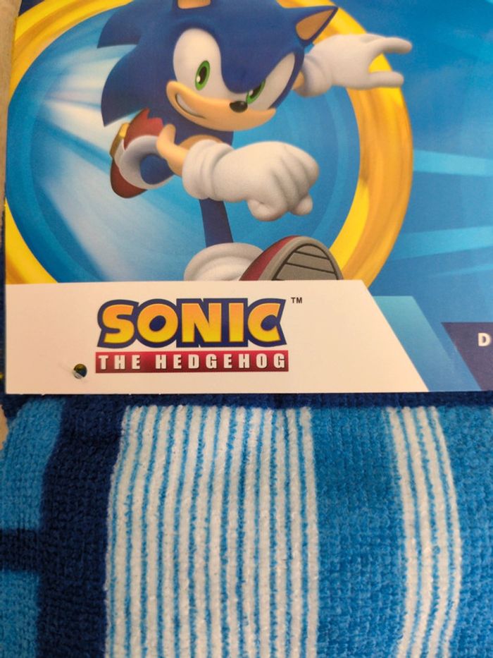 Drap de plage sonic 70x140 cm - photo numéro 3