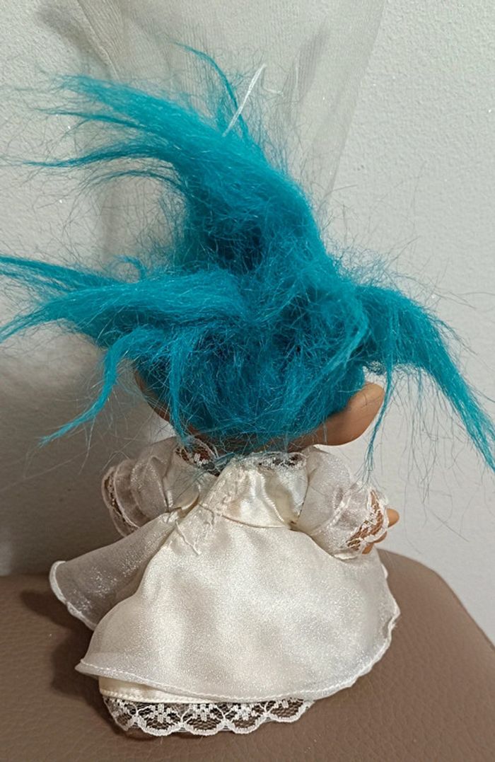 Troll mariee bleu - photo numéro 2