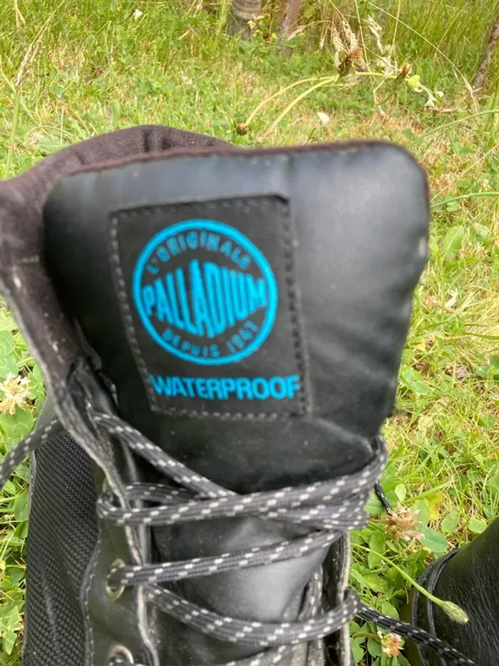 Palladium waterproof noire pointure 41 - photo numéro 4