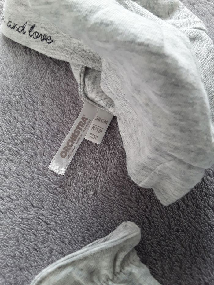 Bonnet et moufles de naissance - photo numéro 3