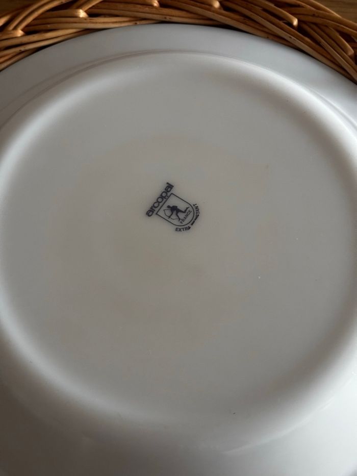 Vintage plat creux Arcopal Scania - photo numéro 6