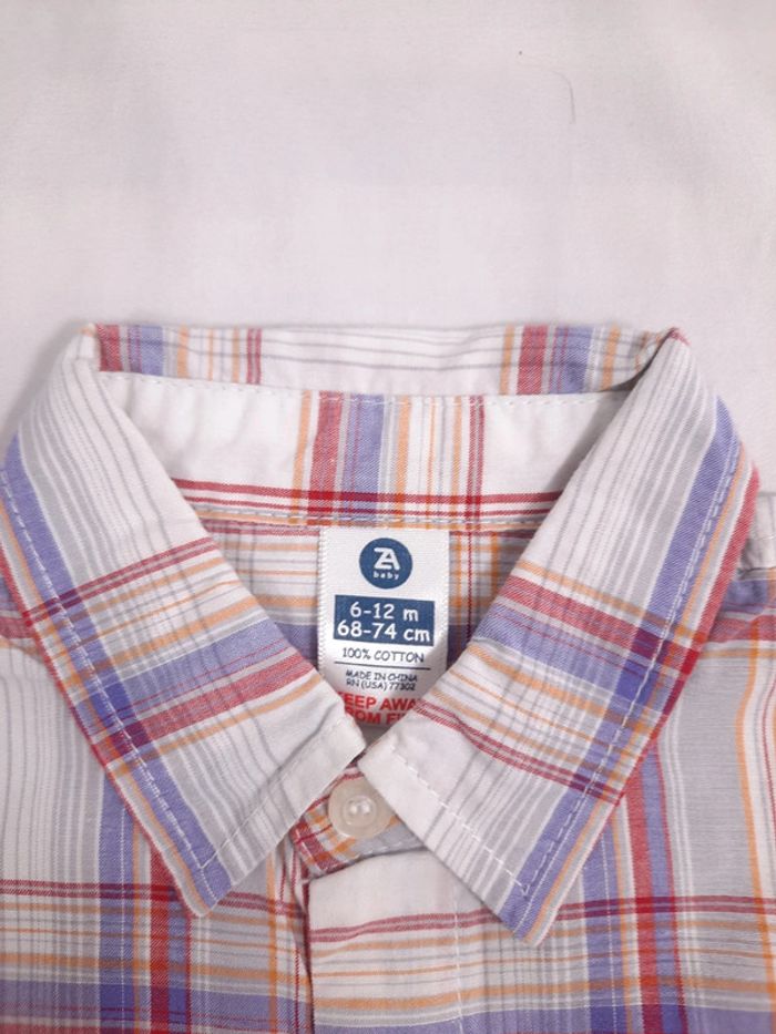 Chemises manches courtes absorba, 6-12 mois - photo numéro 2