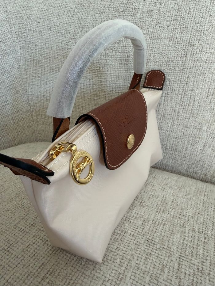 Sac mini Longchamp beige - photo numéro 8