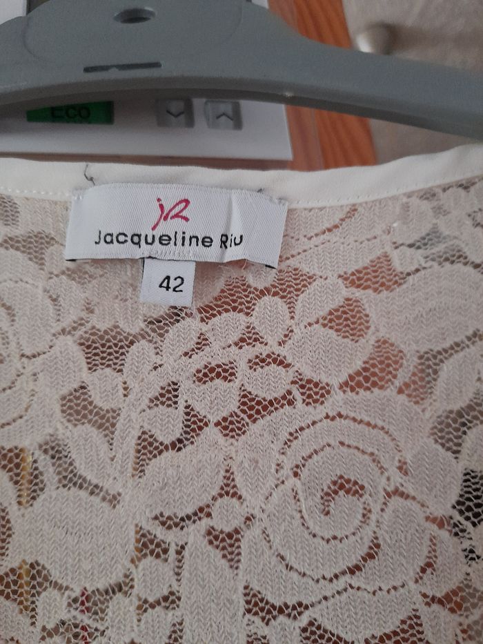 Haut Jacqueline Riu blanc 42 - photo numéro 8