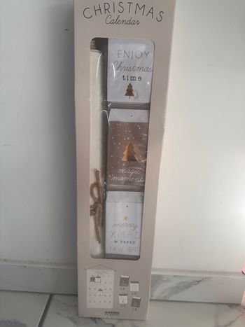 Calendrier de l’avent à remplir soi même