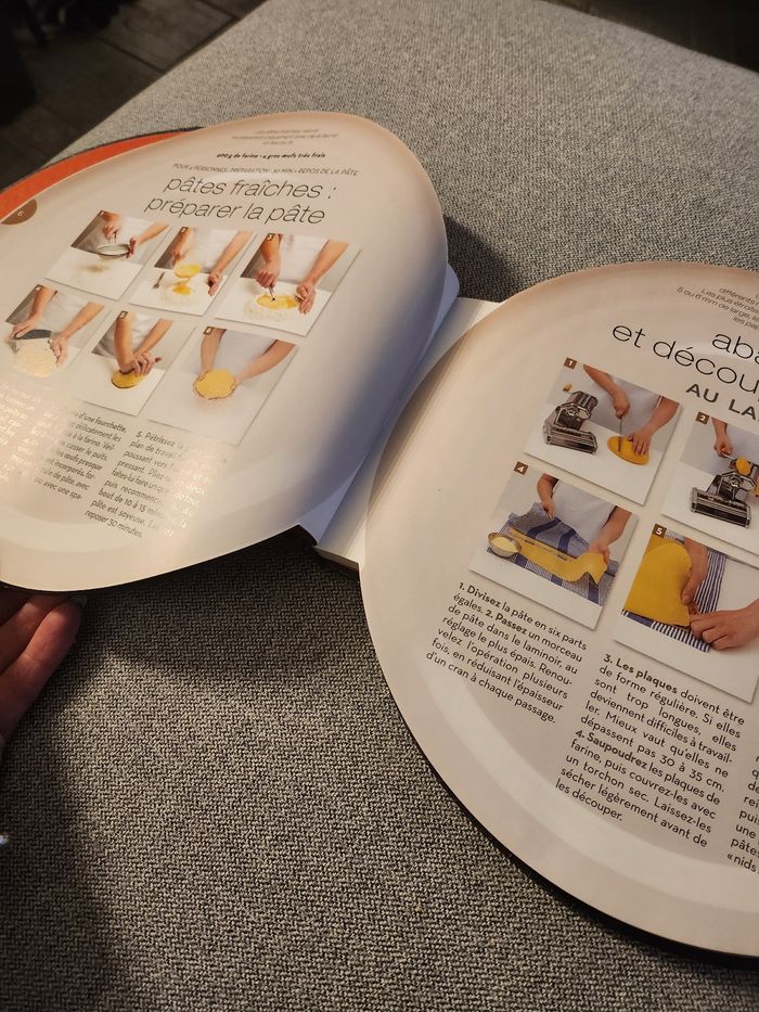 Livre vive les pâtes spécial grandes tablées larousse - photo numéro 3