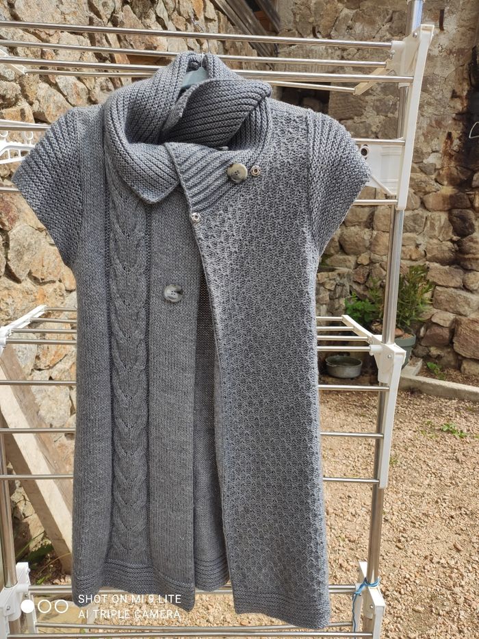 Gilet laine sans manches