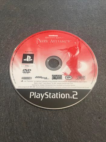 Baldur's Gate Dark Alliance Jeu PS2 FR