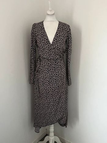 Robe longue cache cœur à fleurs Bash XS