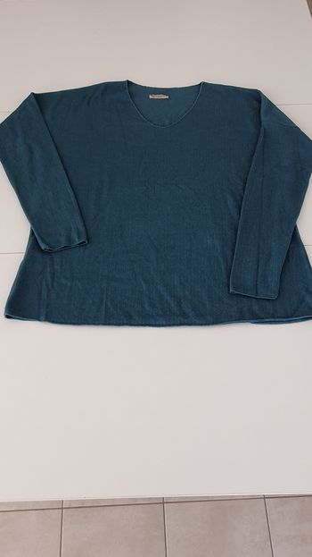 Pull bleu canard en taille unique