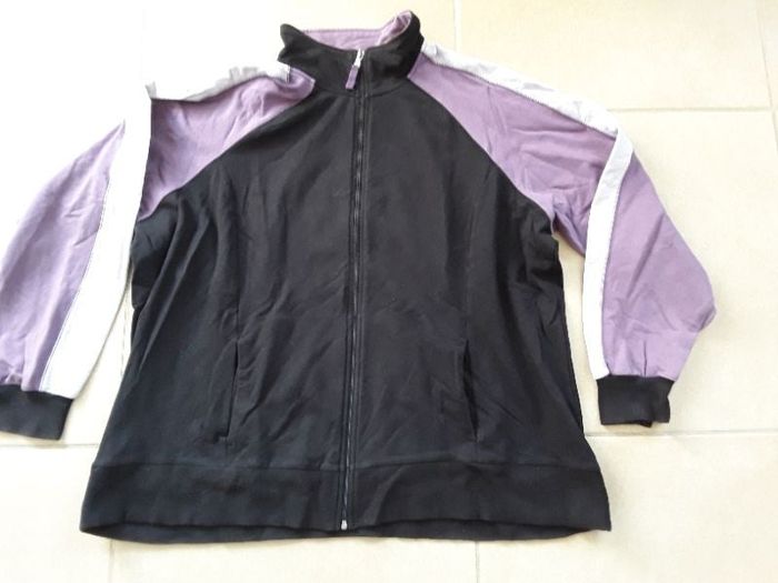 Gilet style sport noir femme 50 TBE