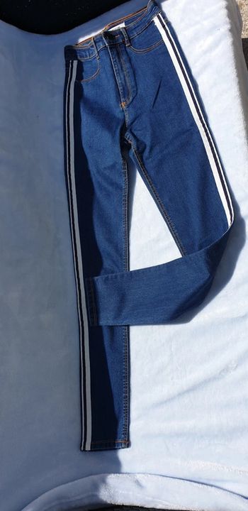 Jean Zara taille haute 32 neuf