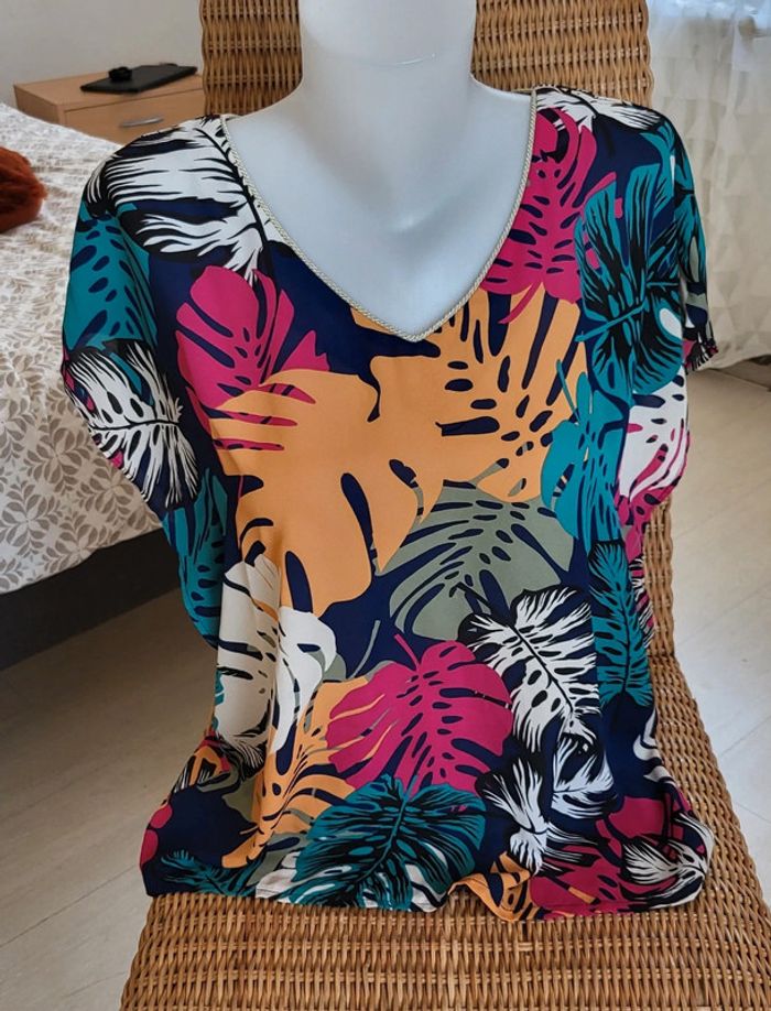 Haut coloré fluide. T40