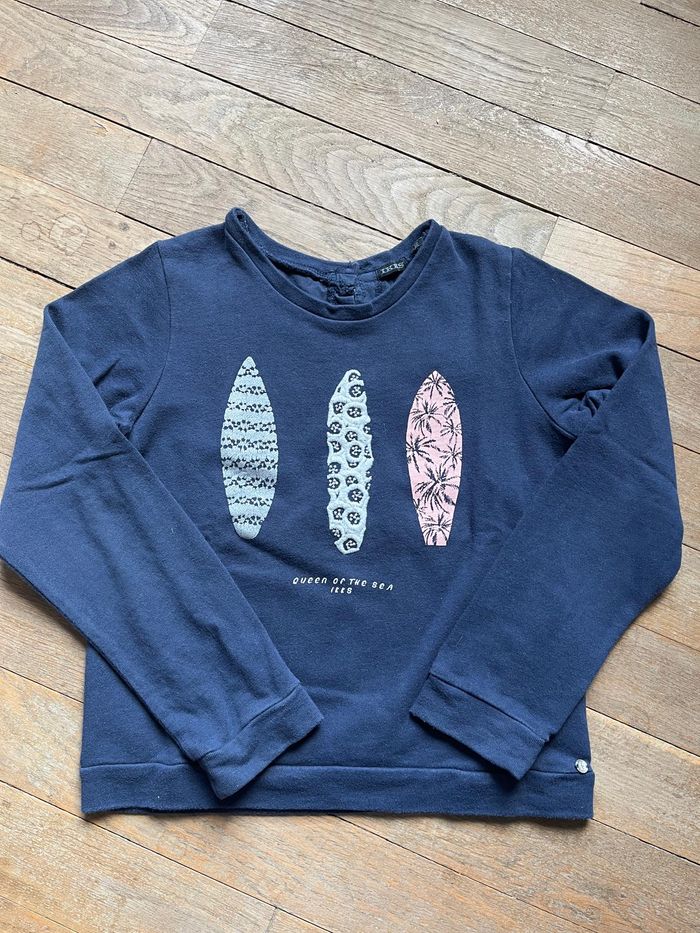 Sweat marine IKKS 10 ans