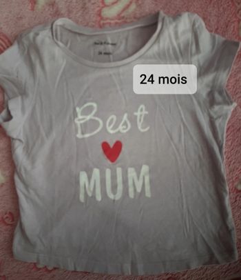 Tee-shirt 24 mois