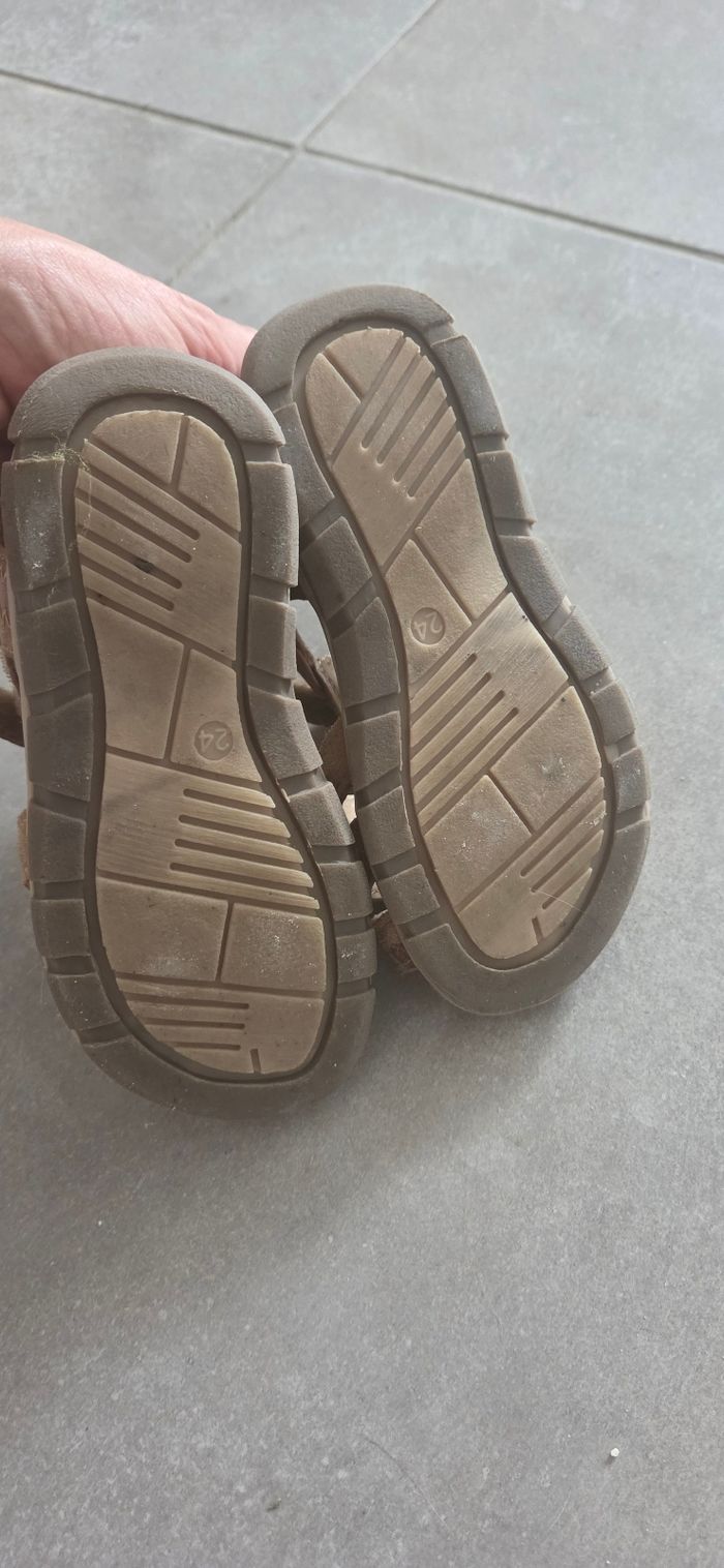 Sandalettes 24 magis cuir - photo numéro 3