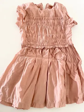Robe rose jour de fête by filou 5 ans