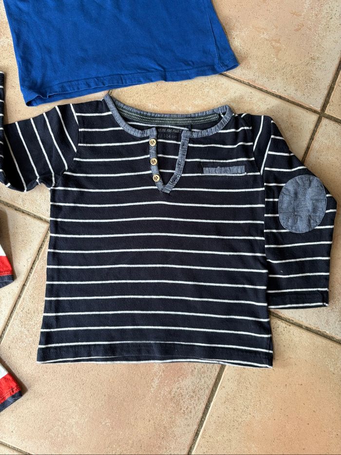 Tee-shirts manches longues garçon 4 ans - photo numéro 2