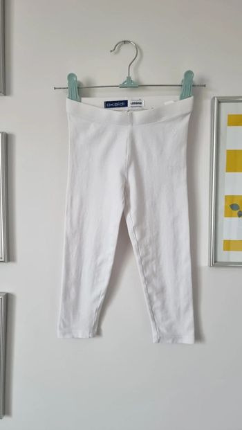 Legging blanc okaidi 3ans