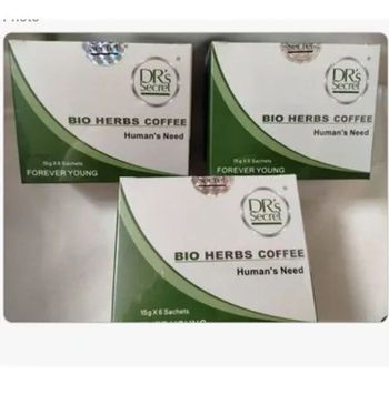 CAFÉ BIO DOCTEUR SECRET 3 BOITES DE 10 SACHETS 