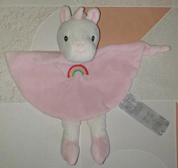 Doudou licorne