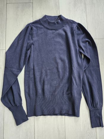 Pull col roulé marine Camaïeu taille S