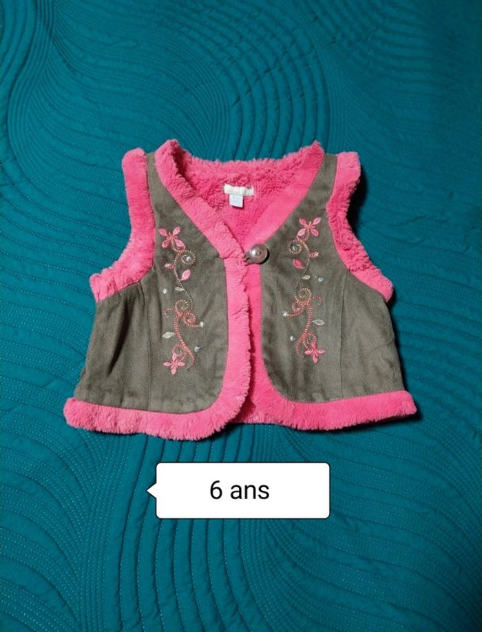 Gilet sans manche orchestra 6 ans