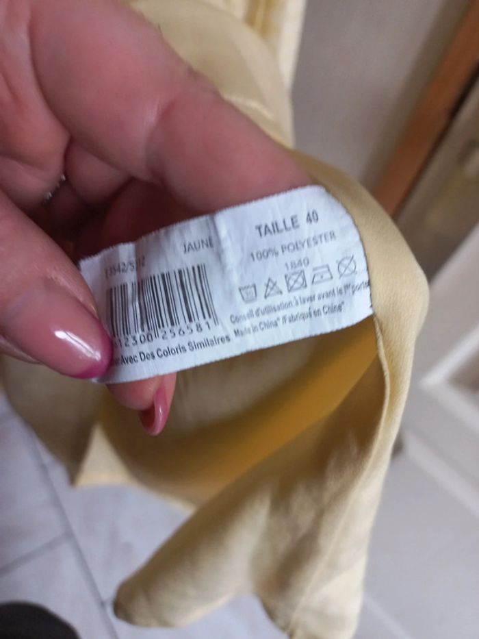 robe jaune pâle - photo numéro 5