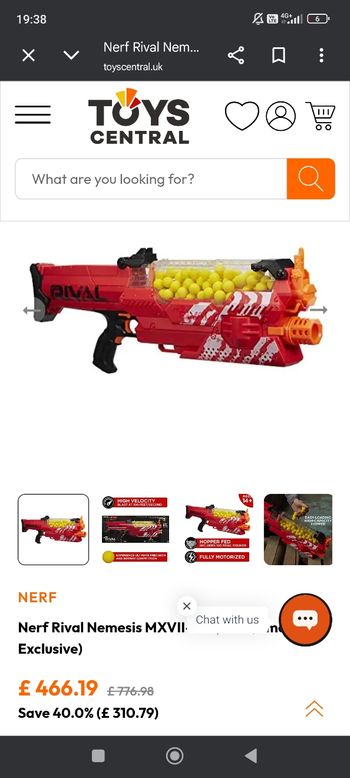 Nerf Rival Nemesis MXVII-10k