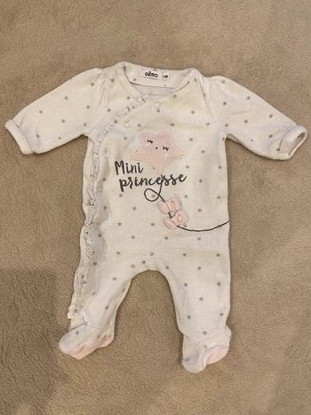 Pyjama bébé fille 1 mois