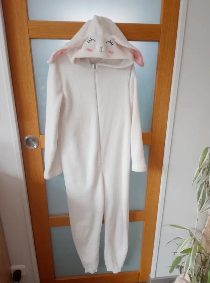 Pyjama Combinaison polaire mouton ou déguisement - Fille 12 ans
