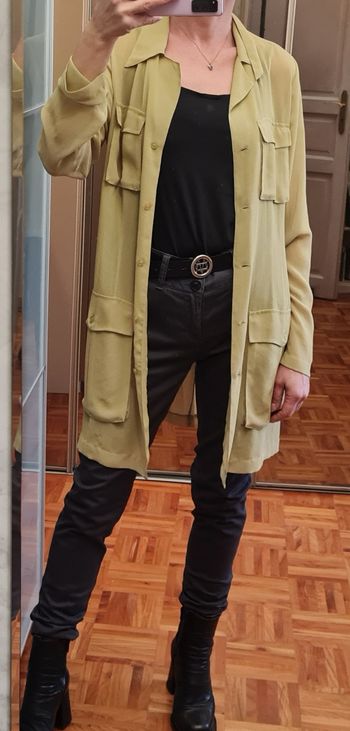 Saharienne transparente Fiorella di verdi T2