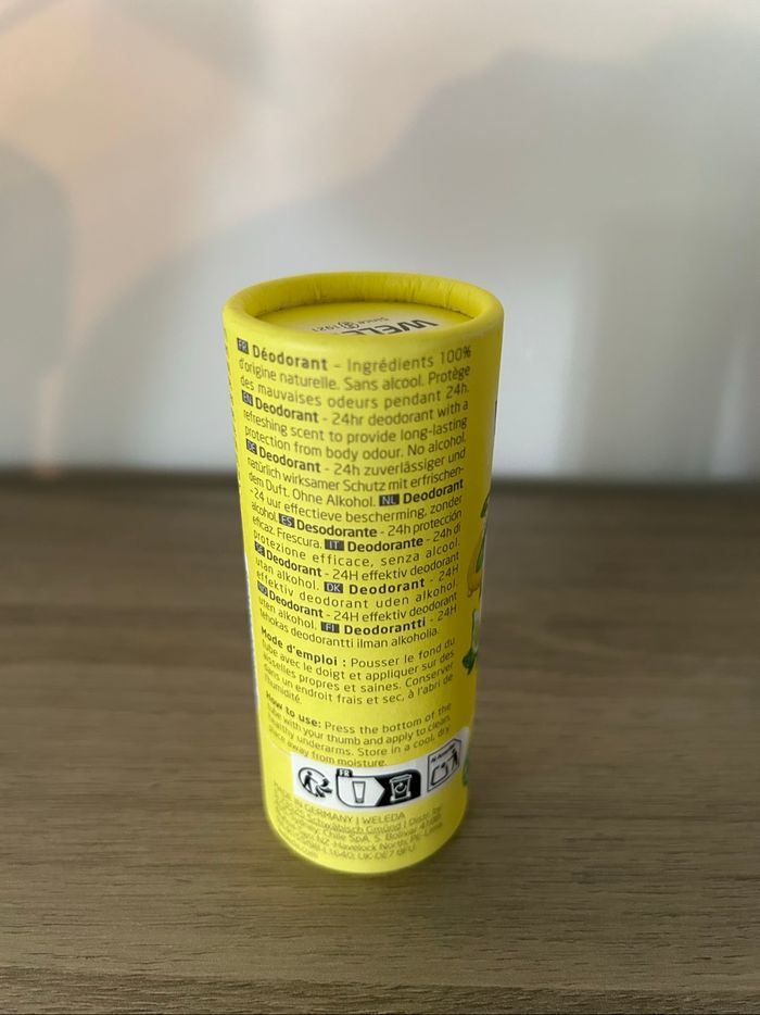 Weleda Déodorant Stick Citron Bergamote - photo numéro 3